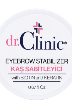 Гель-фиксатор для бровей Dr.Clinic Eyebrow Stabilizer с биотином и кератином, 20 мл
