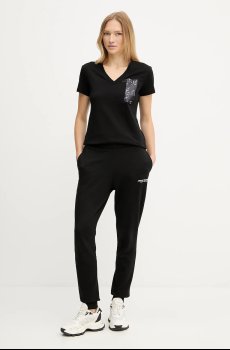 Хлопковая футболка Armani Exchange