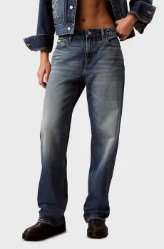 Женские синие джинсы SIGNATURE Синий 30-RG Calvin Klein Jeans LV047E704G