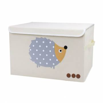 Короб складной с крышкой Handy Home Ёжик, бежевый, 38*26*26 см (CH07)