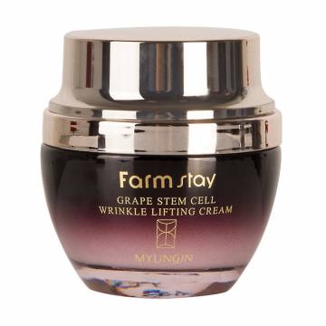 Крем-лифтинг для лица FarmStay Grape Stem Cell Wrinkle Lifting Cream с фитостволовыми клетками винограда, 50 мл Крем-лифтинг для лица FarmStay Grape Stem Cell Wrinkle Lifting Cream с фитостволовыми клетками винограда, 50 мл