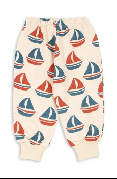 Детские хлопковые штаны Konges Sløjd LOUPY LOU SWEAT PANTS OCS