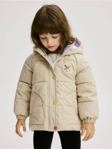 Reserved - Стьобана куртка Bing - бежевий - 202EX-08X Reserved - Стьобана куртка Bing - бежевий - 202EX-08X