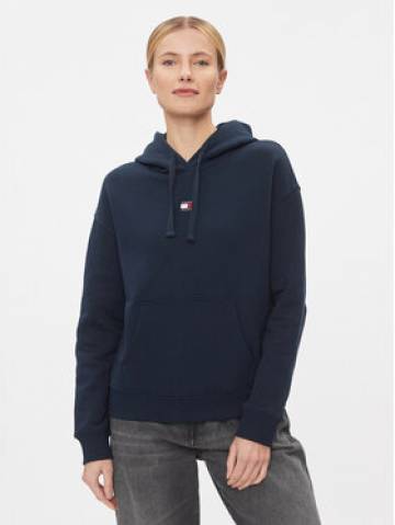 Tommy Jeans Світшот Badge DW0DW17326 Cиній Boxy Fit Tommy Jeans Світшот Badge DW0DW17326 Cиній Boxy Fit