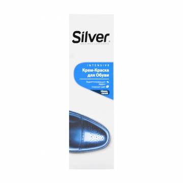 Крем-краска для обуви Silver темно-синяя, 75 мл Крем-краска для обуви Silver темно-синяя, 75 мл