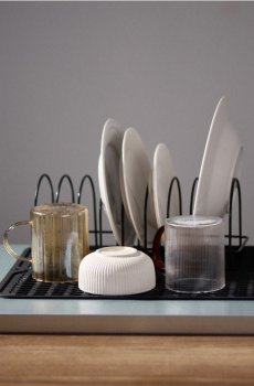 Сушарка для посуду - чорний