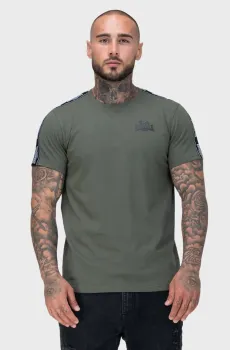 Мужская оливковая футболка BRINDISTER Оливковый M Lonsdale 117533