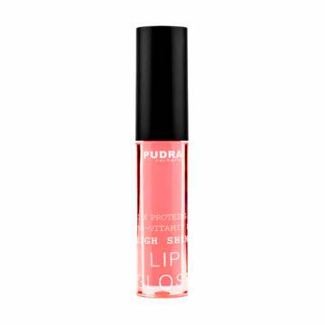 Блеск для губ Pudra Cosmetics High Shine Lip Gloss с протеинами шелка та провитамином B5, 26 Pink Gloss, 2.5 г Блеск для губ Pudra Cosmetics High Shine Lip Gloss с протеинами шелка та провитамином B5, 26 Pink Gloss, 2.5 г