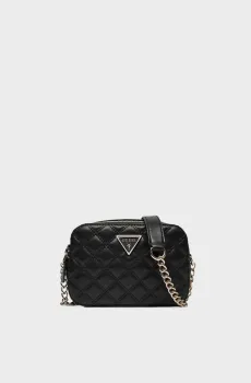 Женская черная сумка Черный ONESIZE Guess HWQG87.48140;BLA