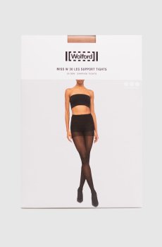 Бежевые колготки MISS W 30 den