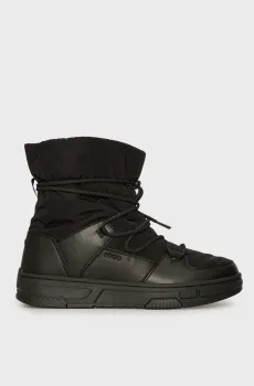 Мужские черные ботинки Черный 41 HUGO 50552593;003