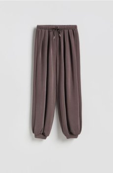 Reserved - Штани balloon - кавовий - 923HS-84X