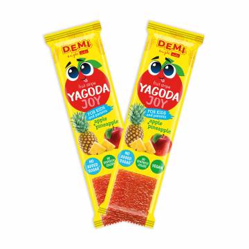 Фруктовая пастила D.E.M.I Yagoda Joy Ананас, 2*15 г Фруктовая пастила D.E.M.I Yagoda Joy Ананас, 2*15 г