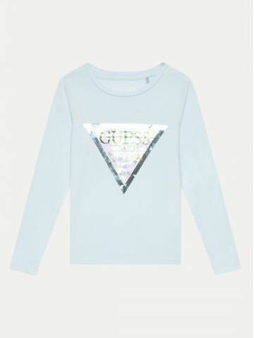 Guess Блузка K4RI30 K6YW1 Голубий Regular Fit Guess Блузка K4RI30 K6YW1 Голубий Regular Fit