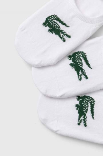 Носки Lacoste 3 шт цвет белый Носки Lacoste 3 шт цвет белый