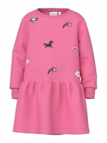 NAME IT Повсякденна сукня 13221697 Рожевий Regular Fit NAME IT Повсякденна сукня 13221697 Рожевий Regular Fit