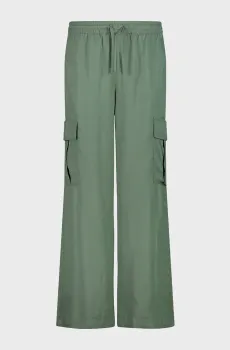 Женские зеленые спортивные брюки LONG PANT Зеленый 40 CMP 34D5816-E452