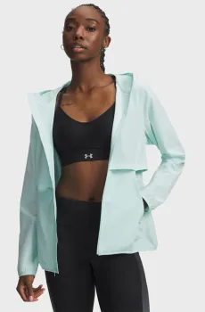 Женская мятная ветровка UA Velociti STORM Jacket Ментоловый M Under Armour 6009542-703