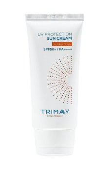 Солнцезащитный крем для лица Trimay UV Protection Sun Cream, SPF 50+ PA++++, с коллагеном и аминокислотами, 50 мл