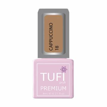 Гель-лак для ногтей Tufi profi Premium Cappuccino 18 Пшеничный, 8 мл Гель-лак для ногтей Tufi profi Premium Cappuccino 18 Пшеничный, 8 мл