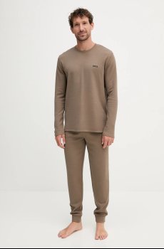 Лонгслив лаунж BOSS Waffle LS-Shirt