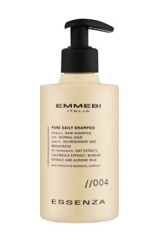 Шампунь Emmebi Italia Essenza Pure Daily Shampoo для ежедневного ухода за волосами, 300 мл