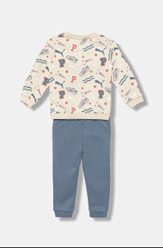 Детский спортивный костюм Puma MINICATS AOP Crew Set FL INF