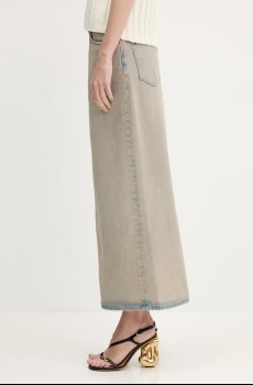 Джинсовая юбка Samsoe Samsoe Saelsie Long