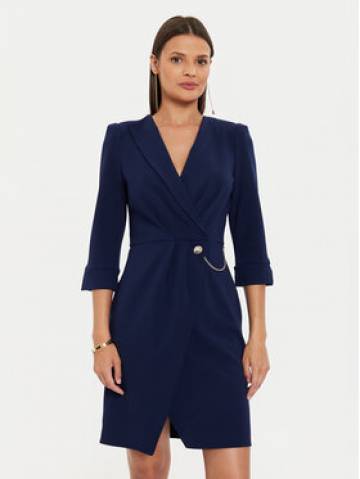 Rinascimento Коктейльна сукня CFC0019592002 Cиній Regular Fit Rinascimento Коктейльна сукня CFC0019592002 Cиній Regular Fit