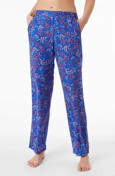 Женские синие брюки с узором SYSIS Синий M Etam 6537774