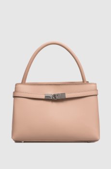 Бежевая кожаная сумка Ruga