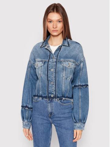 Pepe Jeans Джинсова куртка Sage Reclaim PL402062 Голубий Relaxed Fit Pepe Jeans Джинсова куртка Sage Reclaim PL402062 Голубий Relaxed Fit