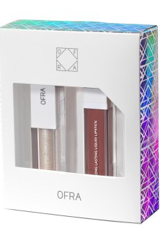 Уценка! Набор для губ OFRA By Samantta March Lip Duo (блеск для губ, 11 мл + помада для губ, 11 мл)