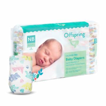 Подгузники Offspring Dinoland, размер NB (до 4 кг), 56 шт Подгузники Offspring Dinoland, размер NB (до 4 кг), 56 шт