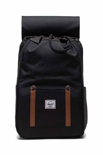 Рюкзак Herschel Retreat Small Backpack цвет чёрный большой однотонный Рюкзак Herschel Retreat Small Backpack цвет чёрный большой однотонный
