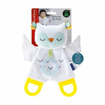 Игрушка с прорезывателем Infantino Совенок, светящийся в темноте, 15*15*27 см, с рождения (302035) Игрушка с прорезывателем Infantino Совенок, светящийся в темноте, 15*15*27 см, с рождения (302035)