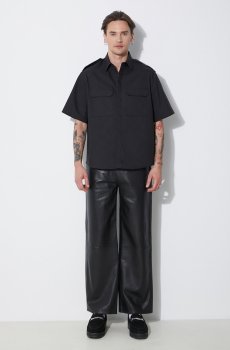 Рубашка Neil Barrett Loose Military Police Detail Short Sleeve Shirt