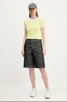 Хлопковая футболка Hugo Blue