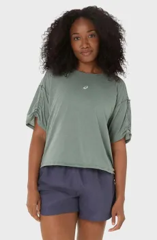 Женская мятная футболка Ментоловый S Asics 2012D140-400