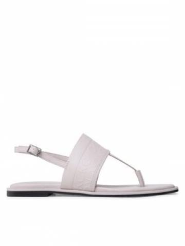 Calvin Klein Босоніжки Almond Tp Sandal HW0HW01536 Écru Calvin Klein Босоніжки Almond Tp Sandal HW0HW01536 Écru