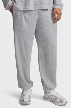 Мужские серые спортивные брюки UA Rival Waffle Jogger Серый XL Under Armour 1385932-011