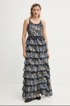 Шёлковое платье MUNTHE FRUMA