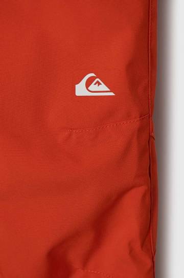 Детские лыжные штаны Quiksilver ESTATE YTH PT SNPT цвет оранжевый Детские лыжные штаны Quiksilver ESTATE YTH PT SNPT цвет оранжевый