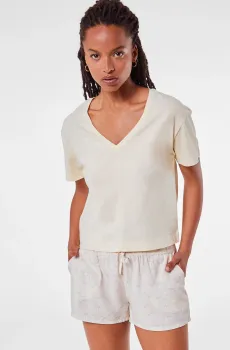 Женская желтая футболка MAGLA Желтый S Etam 6534579