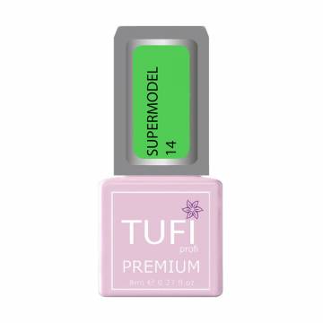 Гель-лак для ногтей Tufi Profi Premium Supermodel 14 Роузи неоновый, 8 мл Гель-лак для ногтей Tufi Profi Premium Supermodel 14 Роузи неоновый, 8 мл