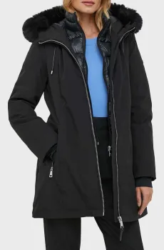 Женская черная куртка Черный S DKNY DL3MPN49
