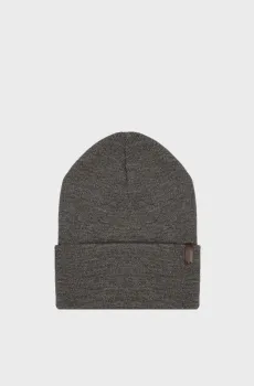 Мужская серая шерстяная шапка Серый ONESIZE Baldinini M3B024XXMSLA;0010