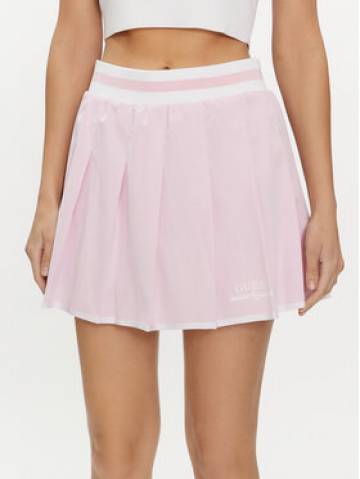 Guess Спідниця трапеція Arleth V4GD19 WG2Q0 Рожевий Regular Fit Guess Спідниця трапеція Arleth V4GD19 WG2Q0 Рожевий Regular Fit