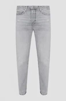Мужские светло-серые джинсы Серый 30 HUGO 50538739;042