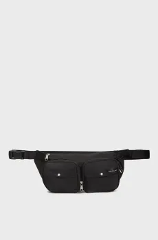Мужская черная поясная сумка PACKABLE MESSENGER SLING30 Черный ONESIZE Calvin Klein K50K512573